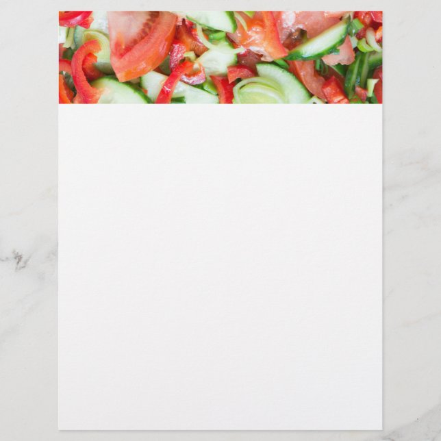 Lámina Ensalada vegetal (Anverso)