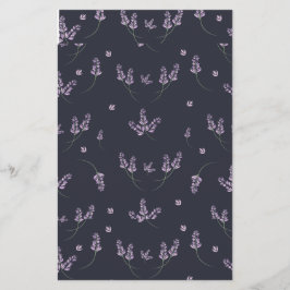 Lámina Envoltura de jabón de espiral de lavanda