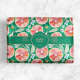 Lámina Envoltura de jabón de pomelo