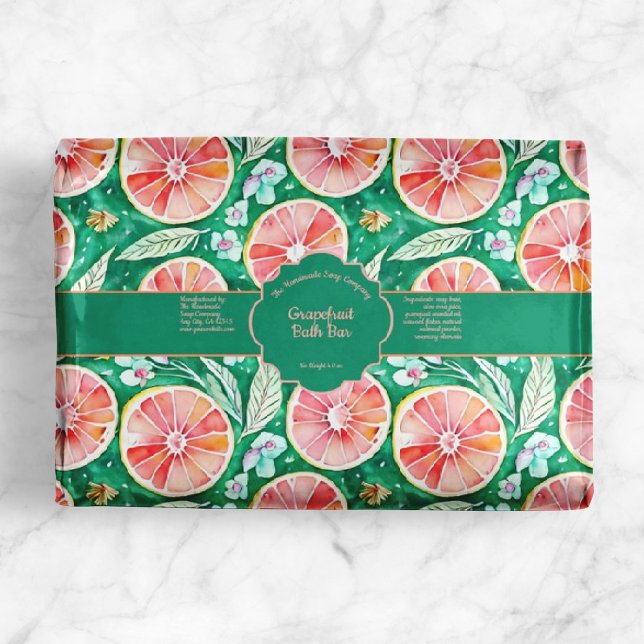 Lámina Envoltura de jabón de pomelo (Subido por el creador)