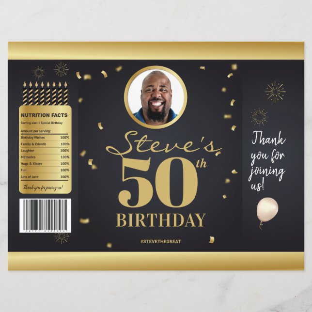 Lámina Envolturas de Bolsas de Papas Fritas para Cumpleañ (Anverso)