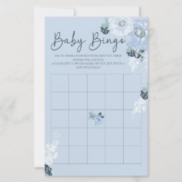 Lámina Es un juego de bingo de Baby Shower de Boy Blue Fl