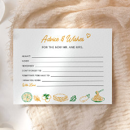 Lámina Esa es una carta más rústica de consejos y deseos 