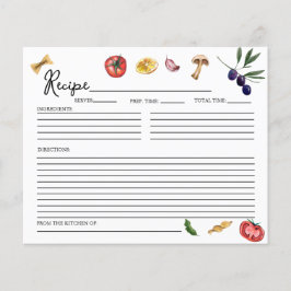 Lámina Esa es una receta más italiana