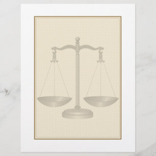 Lámina Escala De Letras De Justicia