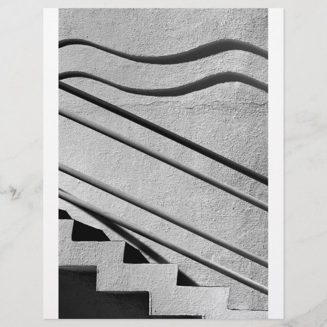 Lámina Escaleras abstractas (Anverso)