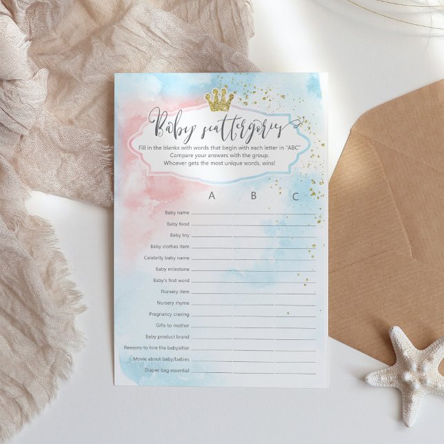 Lámina Escatergomeas para bebés | Juego de revelación de  (Subido por el creador)