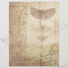 Lámina Escrapbook de estilo vintage