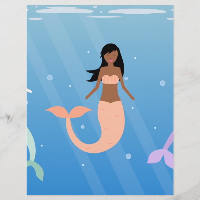 Lámina escuadrón de sirenas (Anverso)