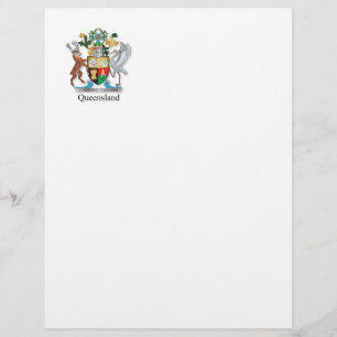 Lámina Escudo de armas de Queensland