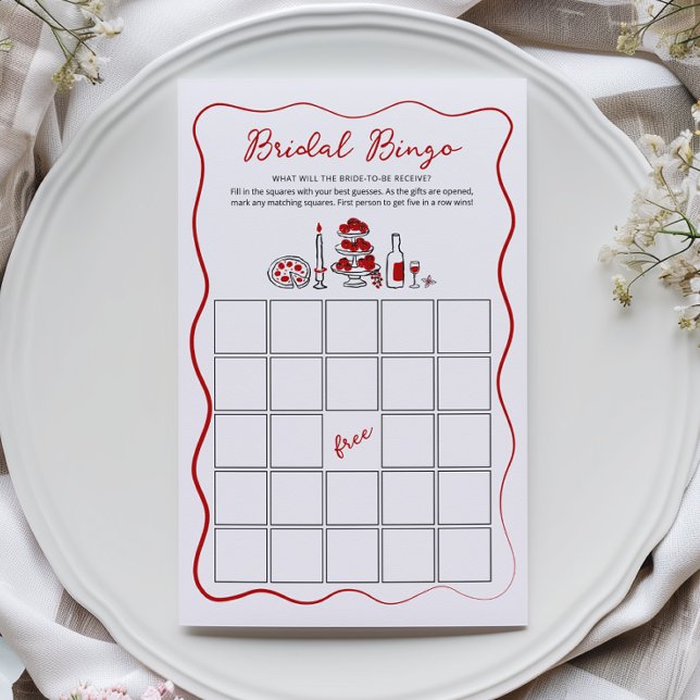 Lámina Ese es el juego de Bingo de ducha rojizo más itali (Subido por el creador)