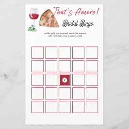 Lámina Ese es el juego de ducha de novias de Bingo