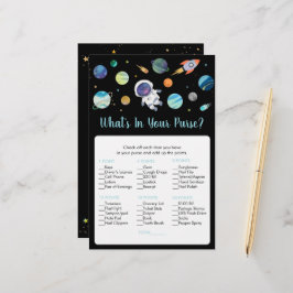 Lámina Espacio exterior astronauta ¿Qué hay en tu juego?