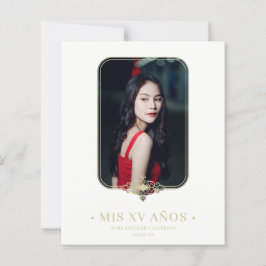 Lámina Españ dorado de fotos de oro de lace XV