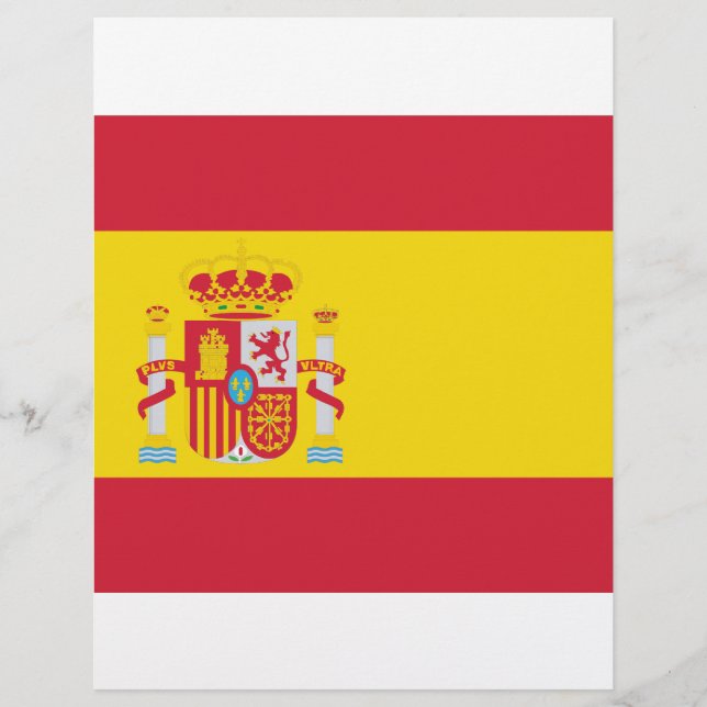 Lámina España / Bandera española (Anverso)