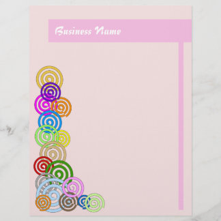 Lámina Espirales coloridas