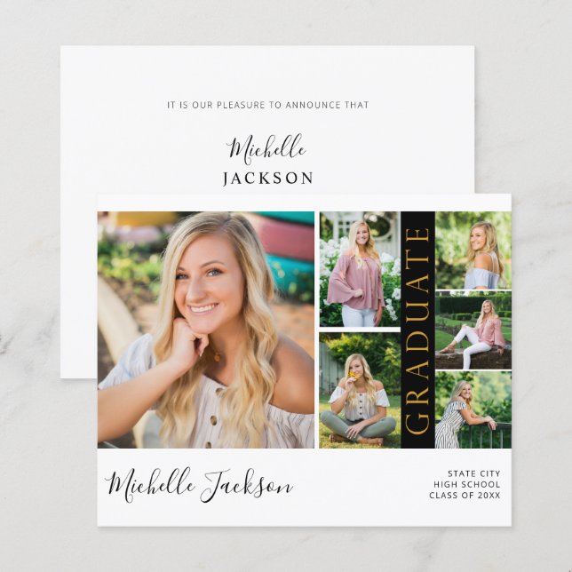 Lámina Espíritu de escuela de presupuesto 6 Graduación de (Anverso / Reverso)