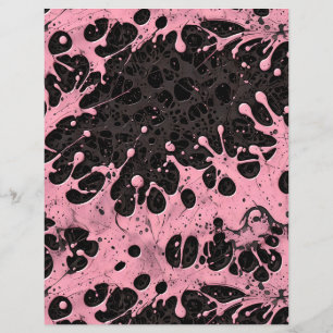 Lámina Esplash de pintura rosa gótica grunge