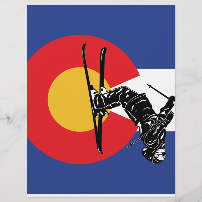 Lámina Esquiar Colorado (Anverso)