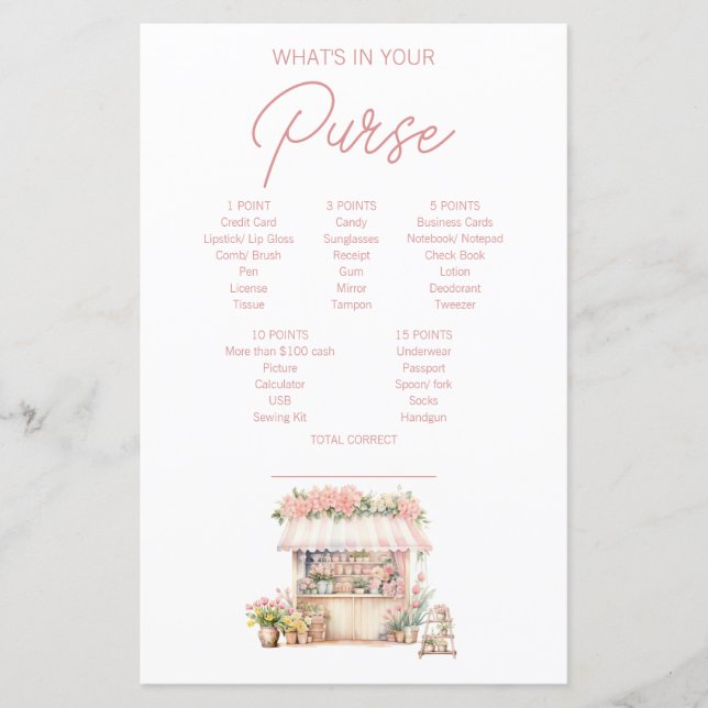 Lámina Está Fresca De La Cartera De Ducha De Novias Del M (Anverso)