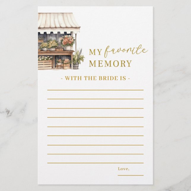 Lámina Está fuera del mercado, mi juego de memoria favori (Anverso)