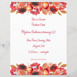 Lámina Estacionamiento de granados, pasteles y berries