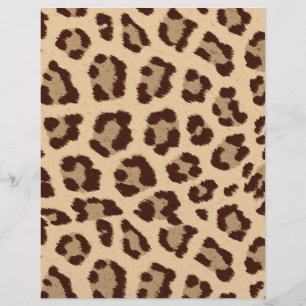 Lámina Estacionamiento de impresión de animales