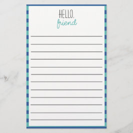 Lámina Estacionamiento verde azulado Y Azul