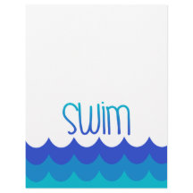 Estacionario para el nadador