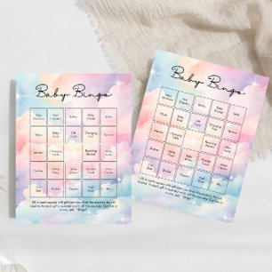 Lámina Estamos en juego de Baby Shower de Bingo Bebé Nube