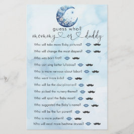 Lámina Estamos Sobre El Juego De La Ducha De Moon Boy "Ad