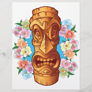 Lámina Estatua del personalizado Tiki