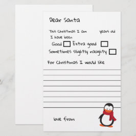 Lámina Estimado Papá Noel: Carta Personalizada A Santa Cl