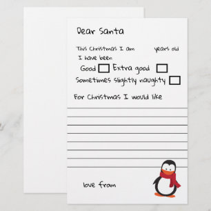 Lámina Estimado Papá Noel: Carta Personalizada A Santa Cl