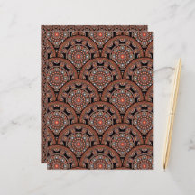 Estrella bohemia Safari Sunset Cae Mandala Art Dec