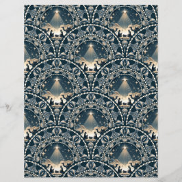 Lámina Estrella de la maravilla Mandala Natividad Vieiras