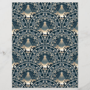 Lámina Estrella de la maravilla Mandala Natividad Vieiras