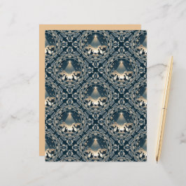 Lámina Estrella de maravilla Mandala Natividad Tile geomé