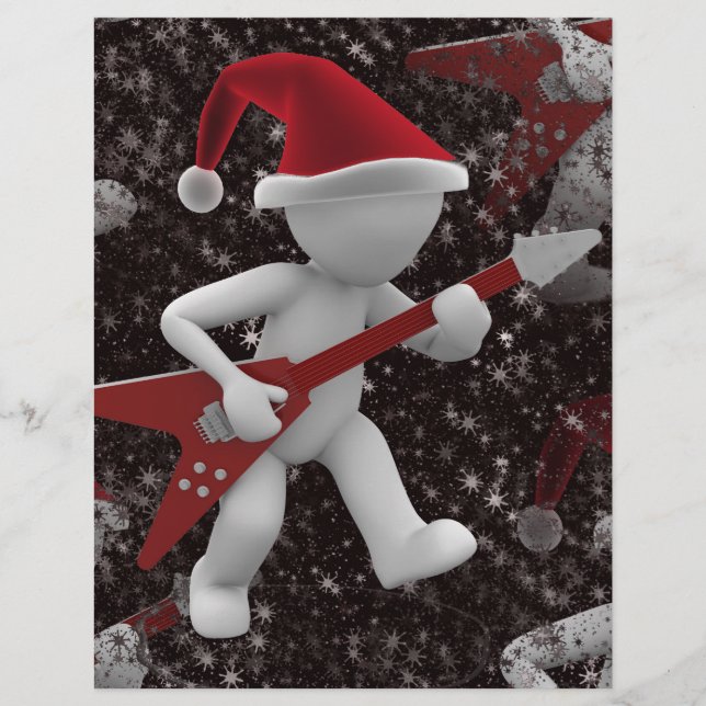 Lámina estrella de rock santa (Anverso)
