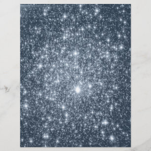 Lámina Estrellas Azules de Acero Oscuro