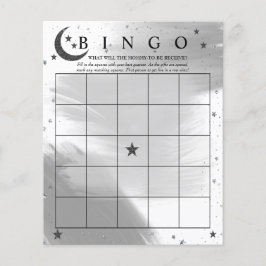 Lámina Estrellas de la Luna | Bingo | Juegos Baby Shower