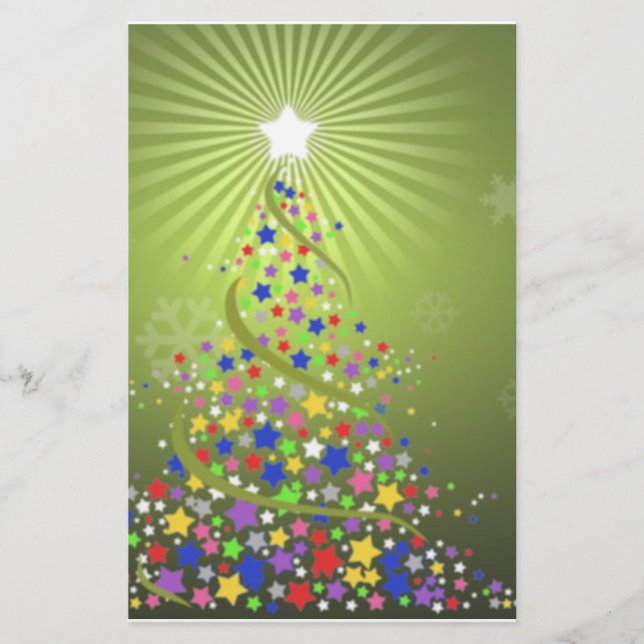 Lámina Estrellas festivas (Anverso)