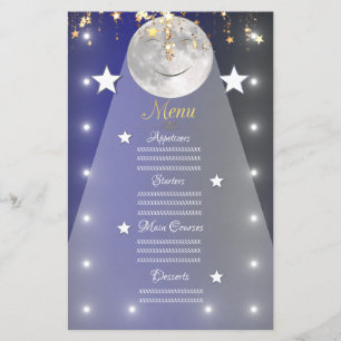 Lámina Estrellas lunares