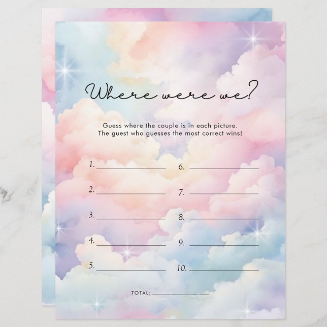 Lámina Estrellas oníricas donde estábamos los juegos de d (Anverso / Reverso)