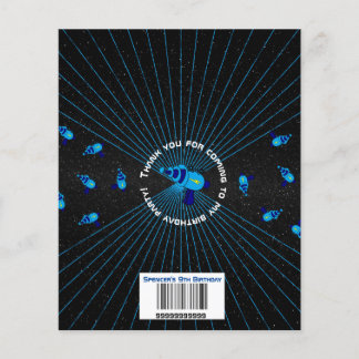 Lámina Etiqueta láser Cumpleaños fiesta de golosinas