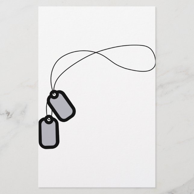 Lámina Etiquetas de perro (Anverso)