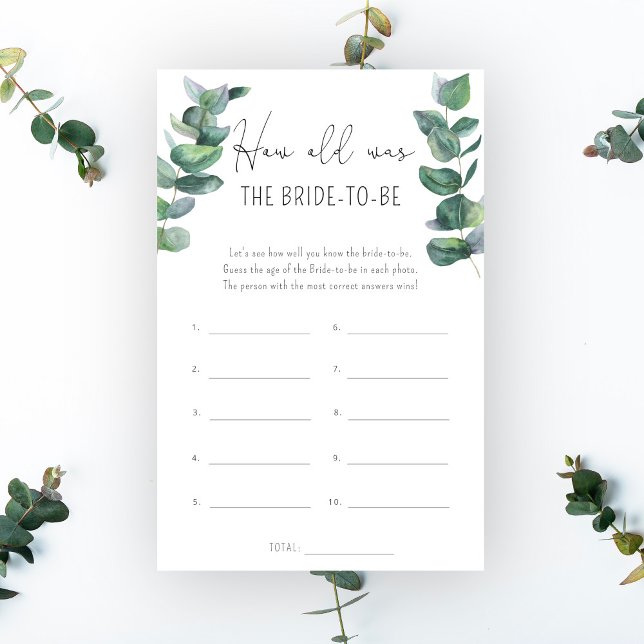 Lámina Eucalipto - ¿Cuántos años tenía la novia para ser? (Subido por el creador)