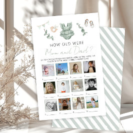 Lámina Eucalyptus Baby Girl Ducha Cómo Viejo Papá