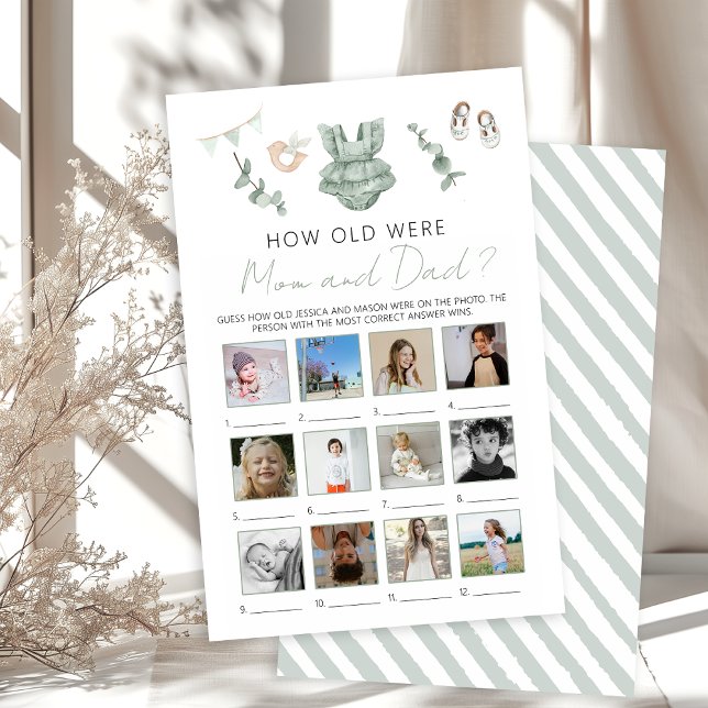 Lámina Eucalyptus Baby Girl Ducha Cómo Viejo Papá (Subido por el creador)