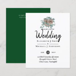 Lámina Eucalyptus Boda - Monograma de la vegetación acuát